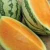 Orange Crisp Hybrid Seedless Watermelon Seeds (P) Pkt Of 10 Seeds