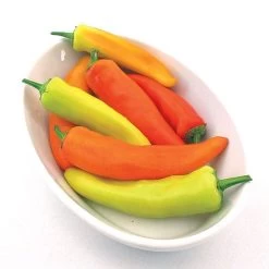 Hungarian Wax Organic Pepper Seeds -Botanical Bliss 05838 PK 500 2