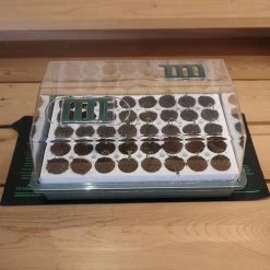 Hydrofarm Jump Start Waterproof Seedling Heat Mat - 9 Inch X 19.5 Inch 5 Hydrofarm Jump Start Waterproof Seedling Heat Mat - 9 Inch X 19.5 Inch -Botanical Bliss 06988 1