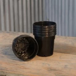 Nursery Pot Black - Quart (Pack Of 12)