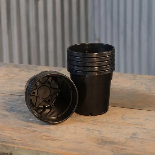 Nursery Pot Black - Gallon & Quart Combo 4 Nursery Pot Black - Gallon & Quart Combo - Image 2