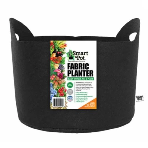 Smart Pot® W/Handles (Black) 10-Gallon Fabric Planter 3 Smart Pot® W/Handles (Black) 10-Gallon Fabric Planter