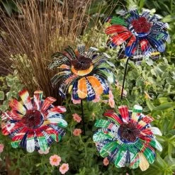 Sugar Shack™ Flower Stake Hummingbird Feeder -Botanical Bliss 30669 2