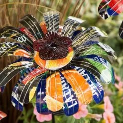 Sugar Shack™ Flower Stake Hummingbird Feeder -Botanical Bliss 30669 4