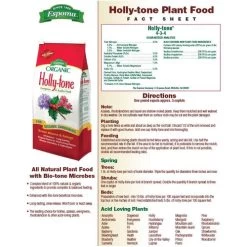Espoma Organic® Holly-tone® Evergreen & Azalea Food 5 Espoma Organic® Holly-tone® Evergreen & Azalea Food -Botanical Bliss 35856 1