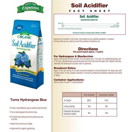 Espoma Organic® Soil Acidifier 4 Espoma Organic® Soil Acidifier - Image 2
