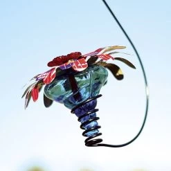 Sugar Shack™ Hanging Hummingbird Feeder -Botanical Bliss 39863 2